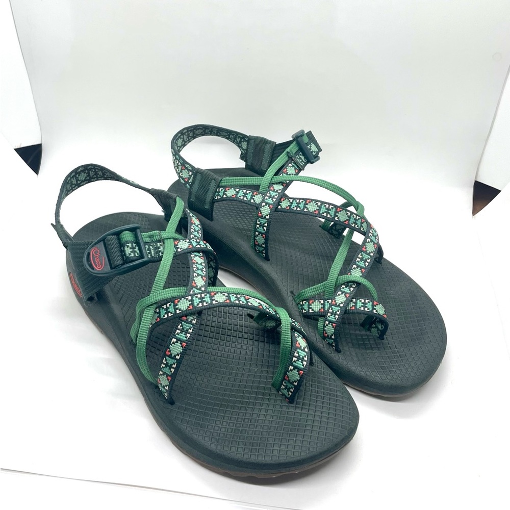 Women's Sz 9 Chaco Women's Z/Cloud X2 Sandal size 9 Green Chaco